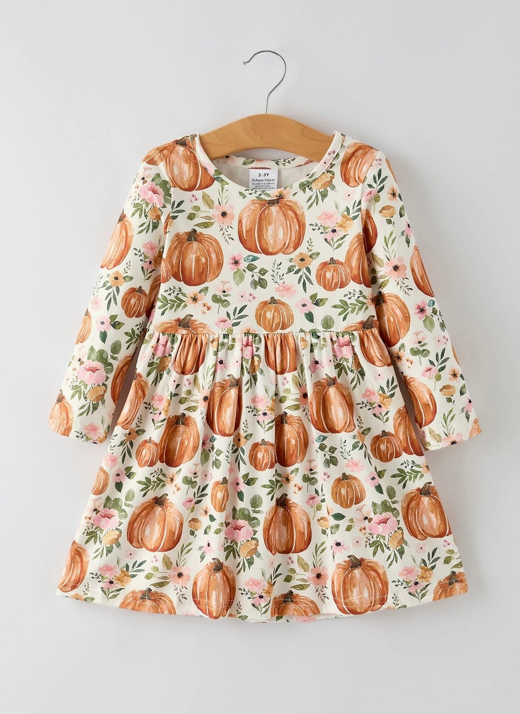 Fall pumpkin dress
