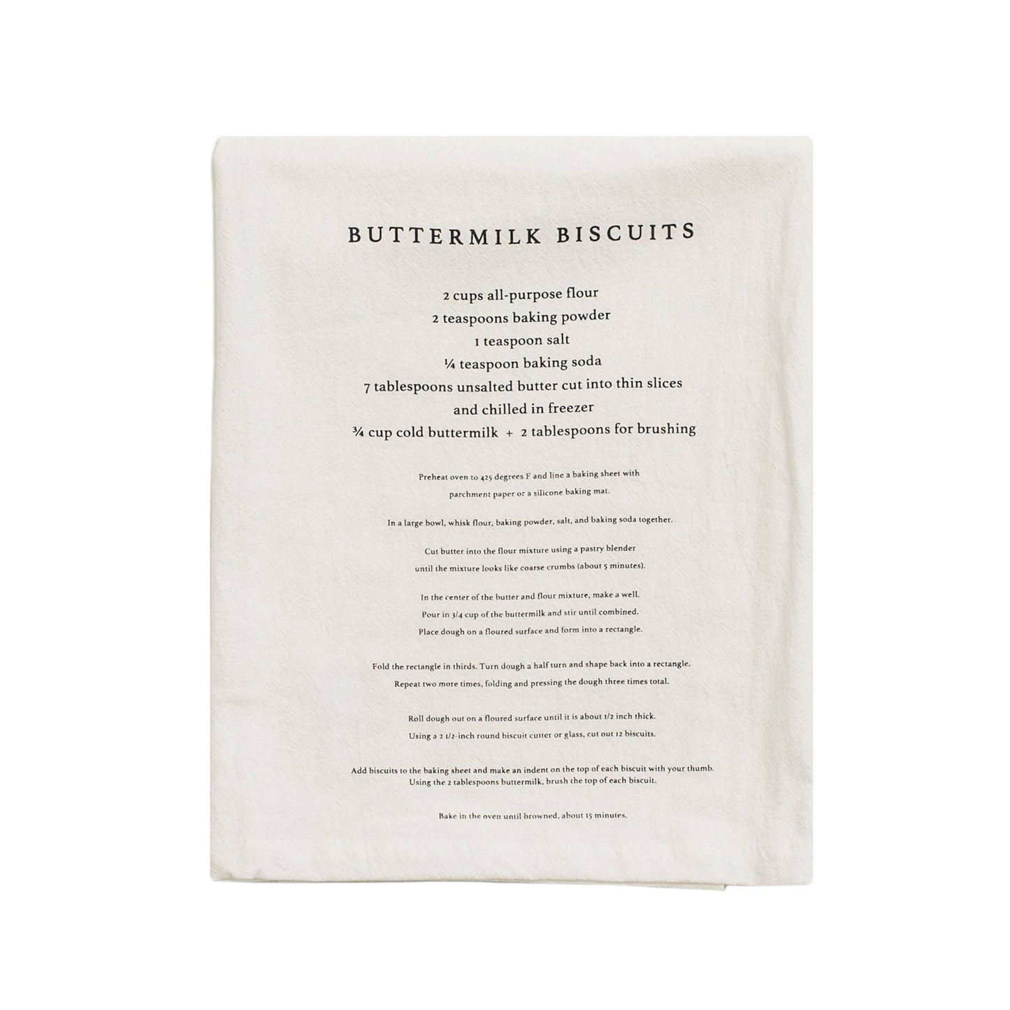 Buttermilk Biscuits Hand Towel- A Sweet Kitchen Gift