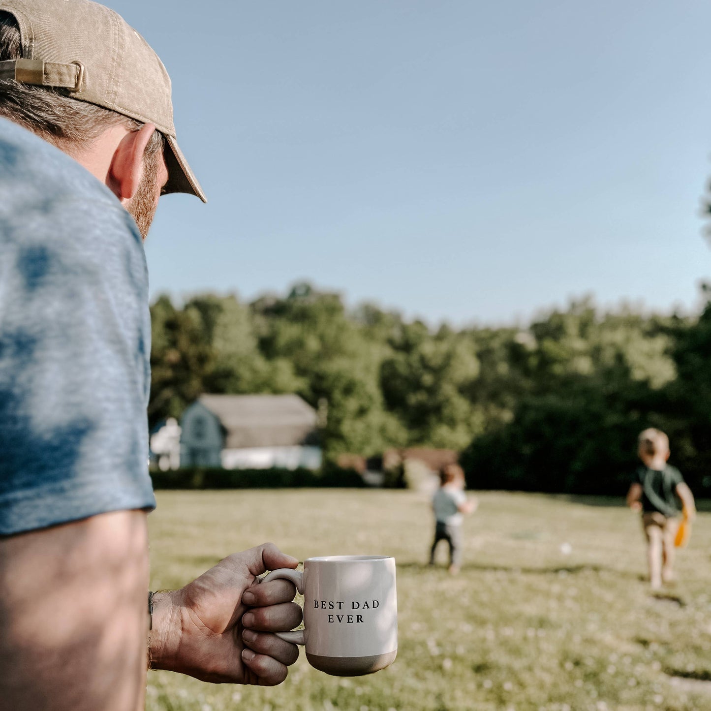 For the Best Dad-Stoneware Coffee Mug
