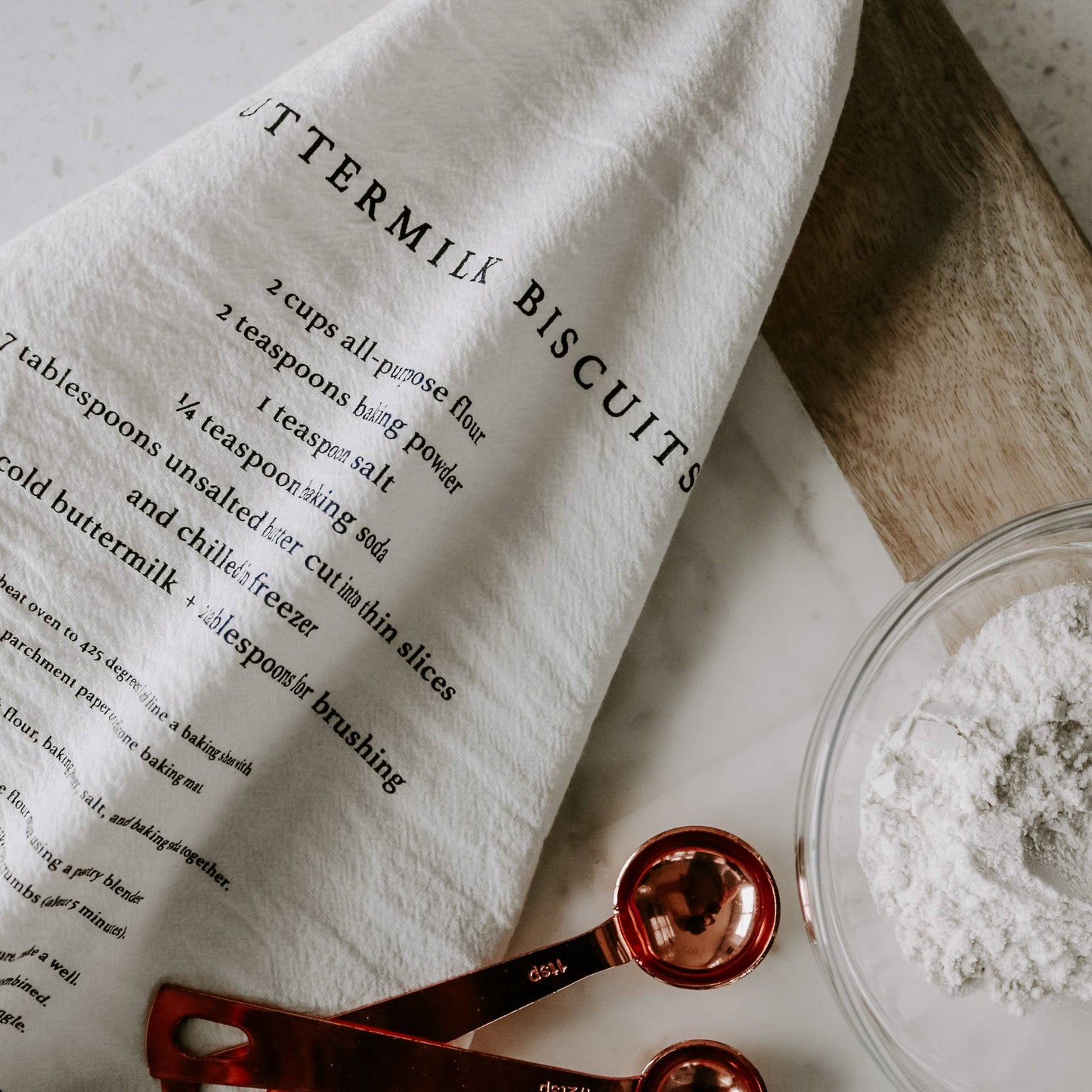 Buttermilk Biscuits Hand Towel- A Sweet Kitchen Gift