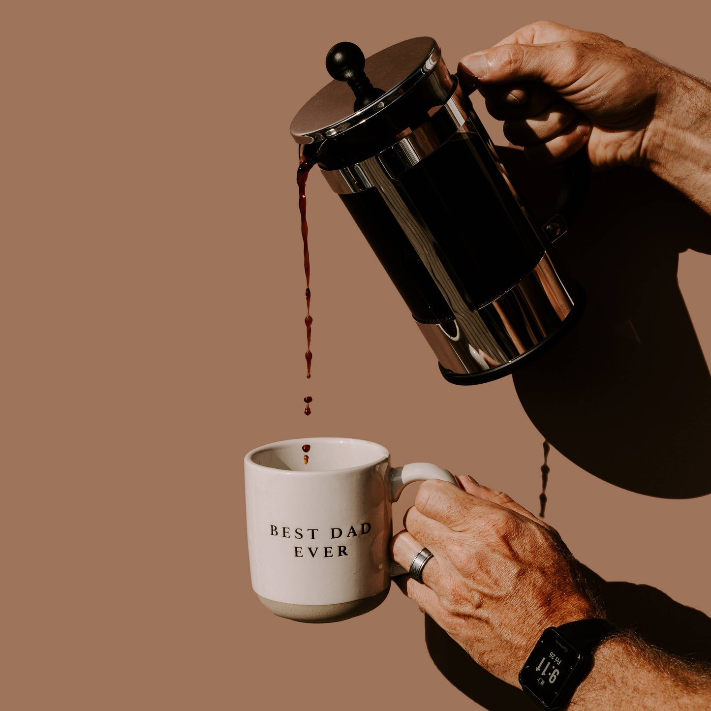 For the Best Dad-Stoneware Coffee Mug