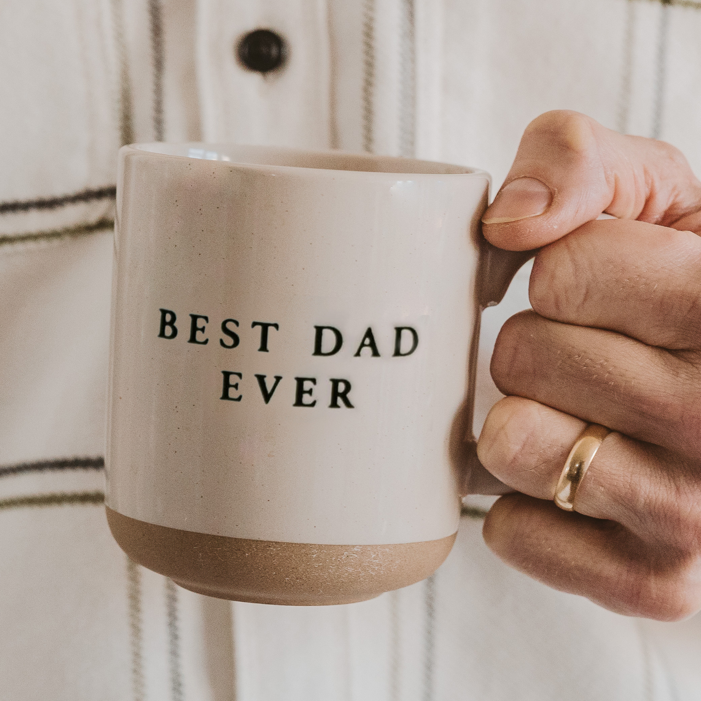 For the Best Dad-Stoneware Coffee Mug