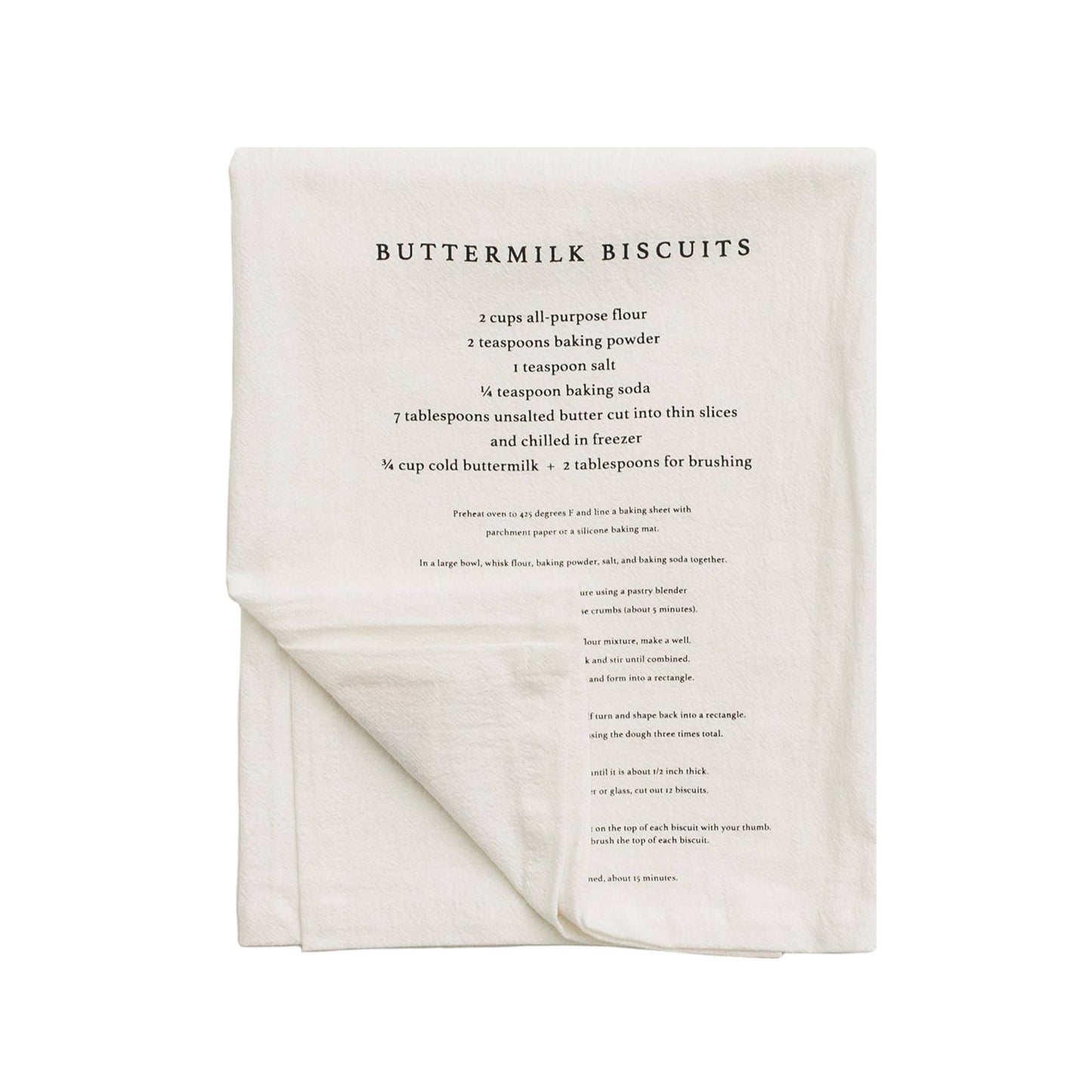 Buttermilk Biscuits Hand Towel- A Sweet Kitchen Gift