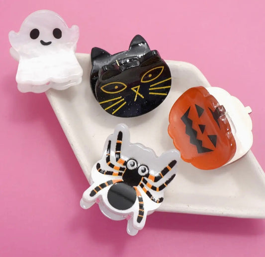Halloween hair clips
