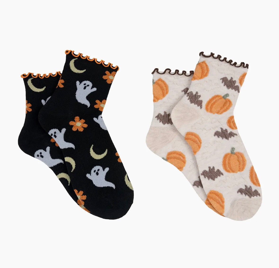 Girls Halloween socks