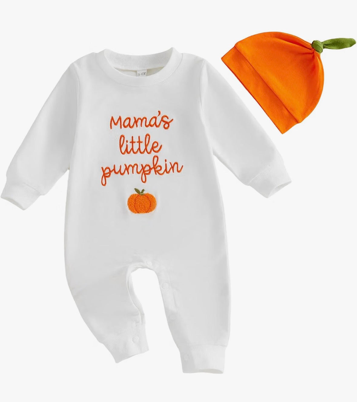 Mama’s little pumpkin onesie