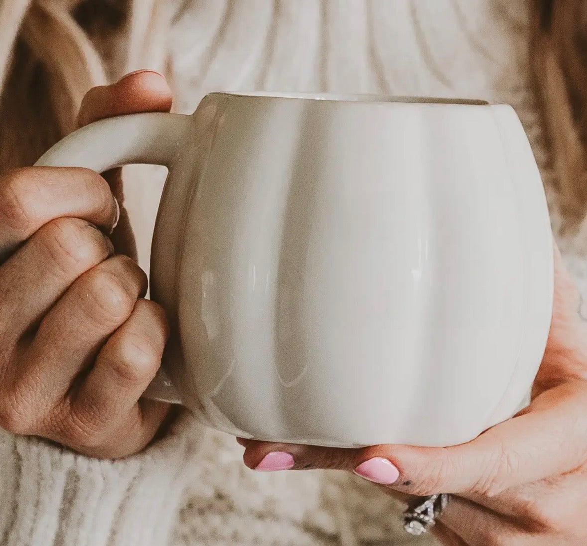 Pumpkin coffee mug