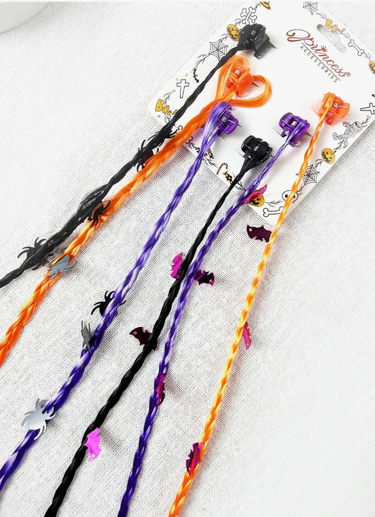 Halloween Braid clip in