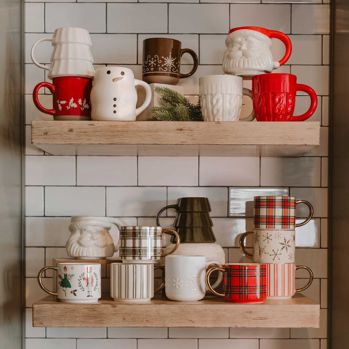 Green Plaid Coffee Mug - Christmas Decor & Gifts